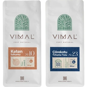 Keten Tohumu 500 gr + Çörekotu 500 gr Avantajlı 2'li Set
