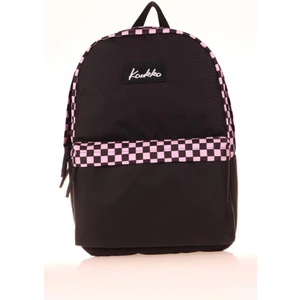Basic Colors Okul Sırt Çantası Pembe Check K1631