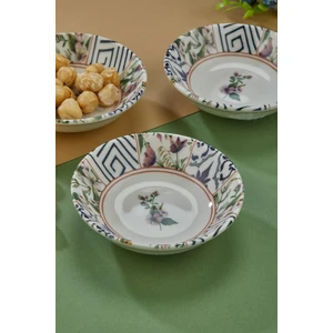 Porselen 6 Lı Set Dijital Desen Çerezlik,drajelik,sunumluk,sosluk,recellik 9cm