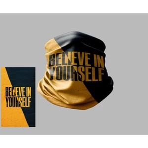 Yazı Tasarımlı Motorcu Çok Amaçlı Outdoor Boyunluk Unisex Bandana