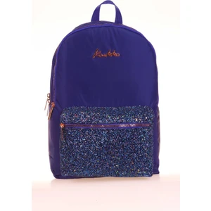 Bright Sırt Çantası Taşlı Lacivert K1648