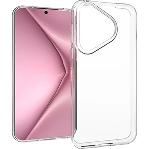 Huawei Pura 70 Için Tpu Arka Kılıf Büyük Lens Delikli Ultra Ince Şeffaf Telefon Kapağı (Yurt Dışından)