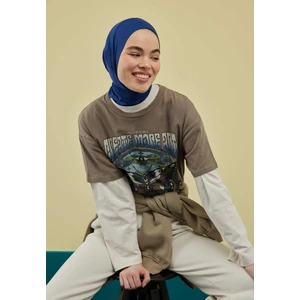 Athletıc Hıjab Koyu Mavi