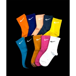 Çorap Dünyam 10’lu Çocuk Spor Pamuk Penye Kolej Çorap