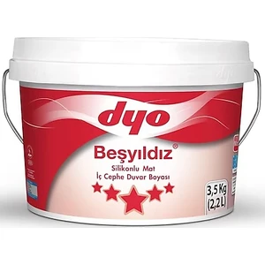 Beşyıldız Silikonlu Beyaz Iç 3,5 kg