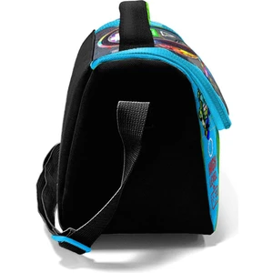 Coral High Siyah Fosforlu Yeşil Kulaklık Game Desenli Thermo Beslenme Çantası 11877