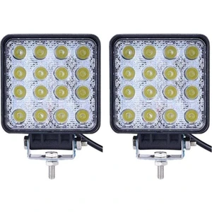 NKT GROUP 2 Adet 16 Ledli Off Road Sis Farı Çalışma Lambası 12 Volt