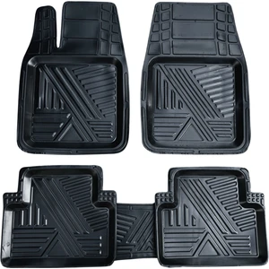 Renault Clio 4 Ekonomik 5 Parça 3D Kauçuk Paspas Zebra