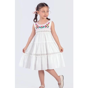 Çiçek Desenli Bürümcük Elbise