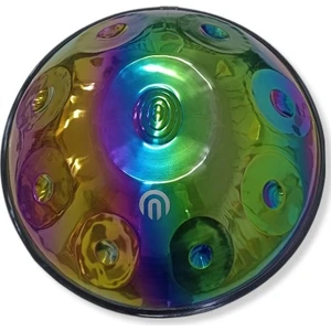 Titanium Handpan 9 Nota Re Minör