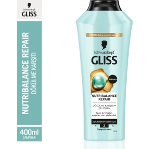 Schwarzkopf Gliss Nutribalance Repair Şampuan 400 Ml