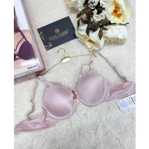Intive Lingerie Le Jardin Monica Göğsü Şeritli Mikro Push-Up Arkası Ip Detaylı Sütyen - 7008