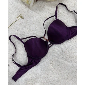 Intive Lingerie Le Jardin Monica Göğsü Şeritli Mikro Push-Up Arkası Ip Detaylı Sütyen - 7008