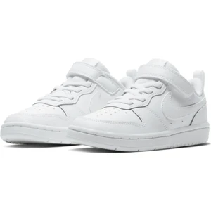 Court Borough Low 2 Leather Sneaker Hakiki Deri Lastik Ipli Bantlı Spor Ayakkabı Beyaz