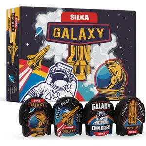 Galaxy Desenli Silgi Art.55 (4 Adet Set)