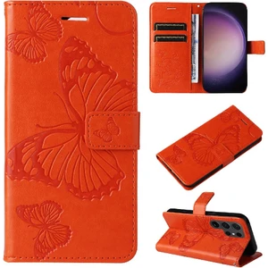 Mays Shop Kart Yuvası Standı ile Samsung Galaxy S24 Ultra Için Kılıf Darbeye Kapak Pu (Yurt Dışından)