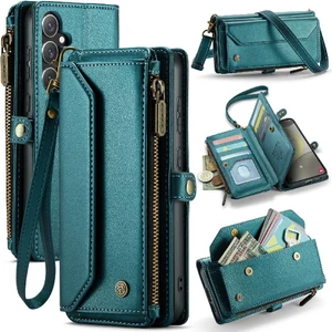 Mays Shop Kadınlar Için Crossbody Durumda Samsung Galaxy S24 Cüzdan Durumda Kart Tutucu (Yurt Dışından)