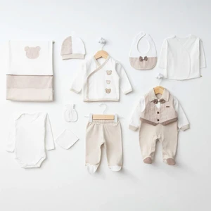 For My Baby 10'lu Bebek Hastane Çıkışı Zıbın Seti