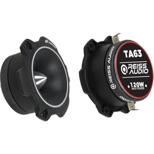Reiss Audio RS-TA63 10 cm Tweeter Uyumlu 120 Watt Maximum Power Çift