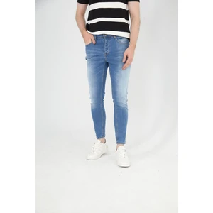 Erkek Regular Fit Taş Yıkamalı Jean Kot Pantolon