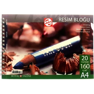 Resim Bloğu 20 Yaprak 160gr A4