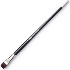 200f - 18 Siyah Sentetik Uzun Saplı Fırça