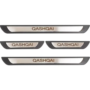 Nissan Qashqai  4 Prç. Iç Kapı Eşiği Krom Abs