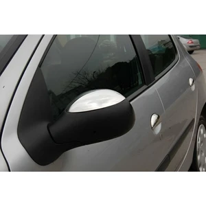 Peugeot 206 Uyumlu 1998 Ve Üzeri Krom Ayna Kapağı 2 Parça Paslanmaz Çelik