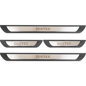 Dacia Duster Uyumlu 4 Prç. Iç Kapı Eşiği Krom Abs