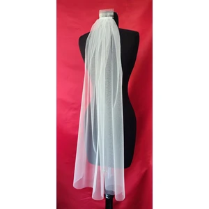 Moda Nur Gelin Duvağı, Gelinlik Aksesuarı, Nikah Duvağı,1 Metre Tarak Tokalı