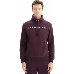 Erkek Regular Fit Kanguru Cepli Balıkçı Yaka Sweatshirt K26544625501