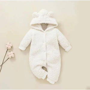 Peluş Çocuk Uyku Tulumu Welsoft-Beyaz