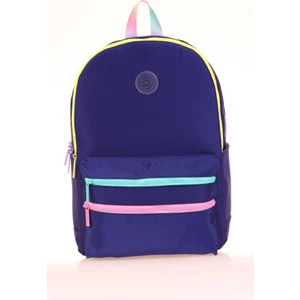 Magic Dreams Sırt Çantası Color Zipper Navy Blue K1730