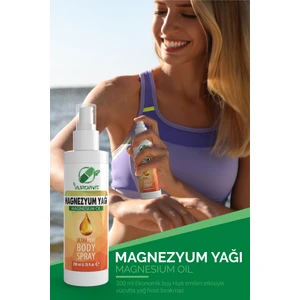 Magnezyum Yağı Ekonomik Boy 200 ml Aromasız