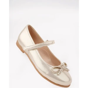 Bıyık Fiyonk Altın Star Kız Çocuk Ayakkabı