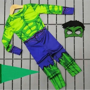 Maskeli Hulk Çocuk Kostümü
