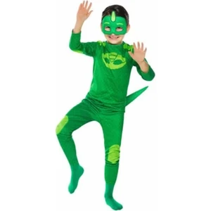 Pj Mask Kostüm Pija Maskeliler Kostüm Gekko (Yeşil) Kertenkele