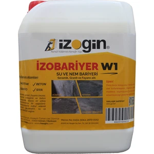 İzobariyer Su ve Nem Bariyeri Mutfak, Banyo ve Havuz Seramik Altı 5 kg (10-12 mt)