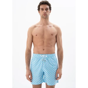 Erkek Regular Fit Çok Renkli Mayo Deniz Şortu Y25525278001
