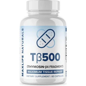 Maxlife Naturals TB500 Thymosın-B4 Fragment 60 Capsul made In Usa