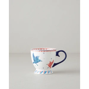 English Home Carnaval Birds New Bone China Kupa Mavi