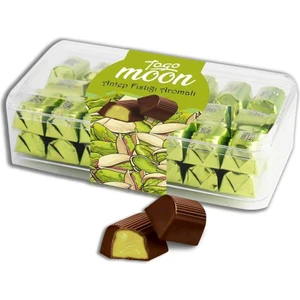 Moon Antep Fıstıklı Krema Dolgulu Bayramlık Çikolata 380 Gr.