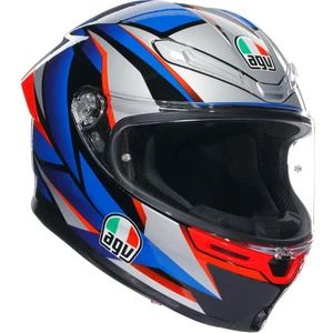 Agv Kask/k6 S Mplk Slashcut Blk Blue Red