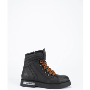 Harley-Davidson Harley Davidson Melfi Kadın Siyah Baskılı Deri Bot