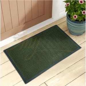 My Floor Comfot Mat Çerçeveli Çamur ve Kir Sıyırıcı Kapı Önü Paspası Yeşil