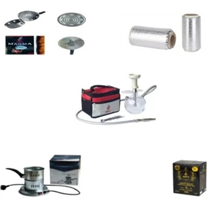 Bombus Ekonomik Başlangıç Paket Set Çanta Nargile Portatif