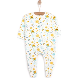 HelloBaby Yenidoğan Patikli Tulum Erkek Bebek