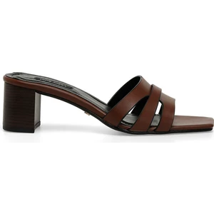 Nine West Eva 4fx Taba Kadın Topuklu Terlik