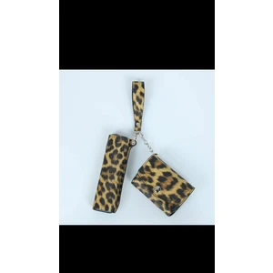 Iqos Iluma One Tam Set Çantalı Kılıf Açık Leopar