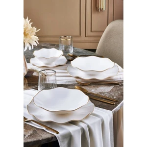 Güral Porselen 24 Parça Nesrin Gold Yemek Takımı